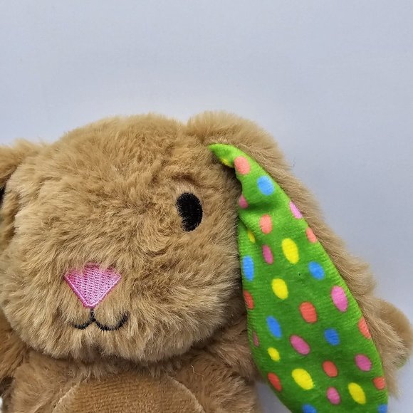 Creatology Easter Bunny Rabbit Brown Green Eggs 11" Sewn Eyes Michaels - Picture 3 of 6
